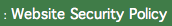 Website Security Policy